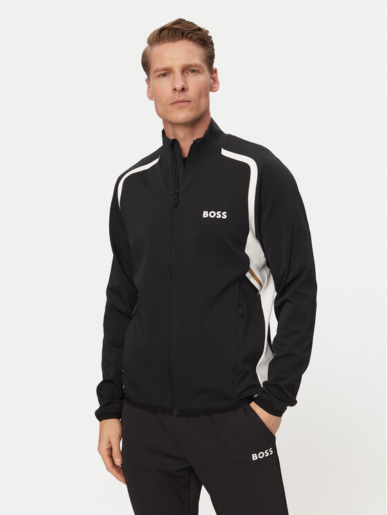 BOSS BOSS Mikina Spin 50554402 Černá Regular Fit