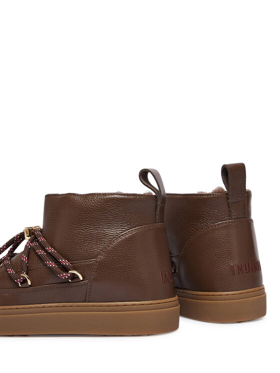 Inuikii Inuikii Schneeschuhe Full Leather Gloss 1001.001.0371 Braun