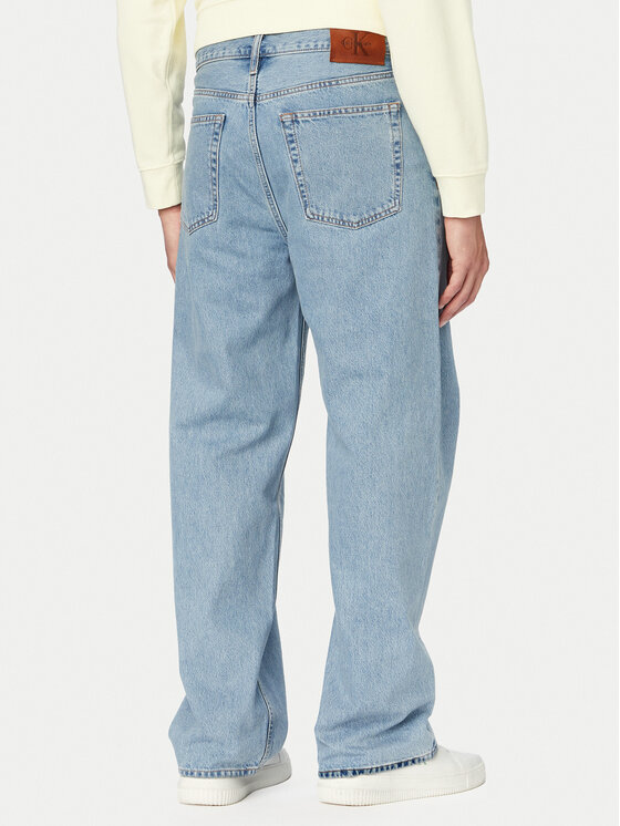 Calvin Klein Jeans Calvin Klein Jeans Jeans hlače LV04RF953G Svetlo modra Baggy Fit