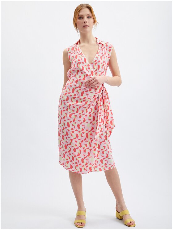 Orsay Orsay Sukienka 411197224000__40 Różowy Regular Fit