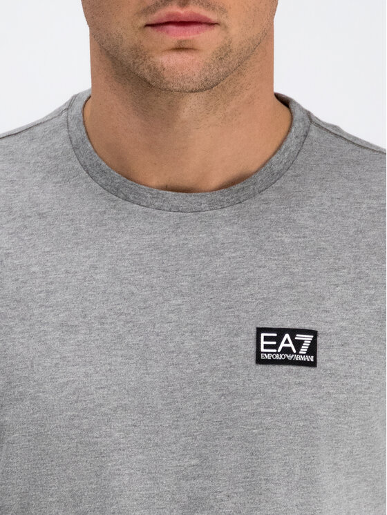 EA7 Emporio Armani EA7 Emporio Armani Majica 6GPT38 PJ2AZ 3905 Siva Regular Fit