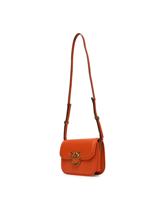 PINKO PINKO Táska Love Box Bag Fl Mini PE 25 PLTT 104297 A26L Narancssárga