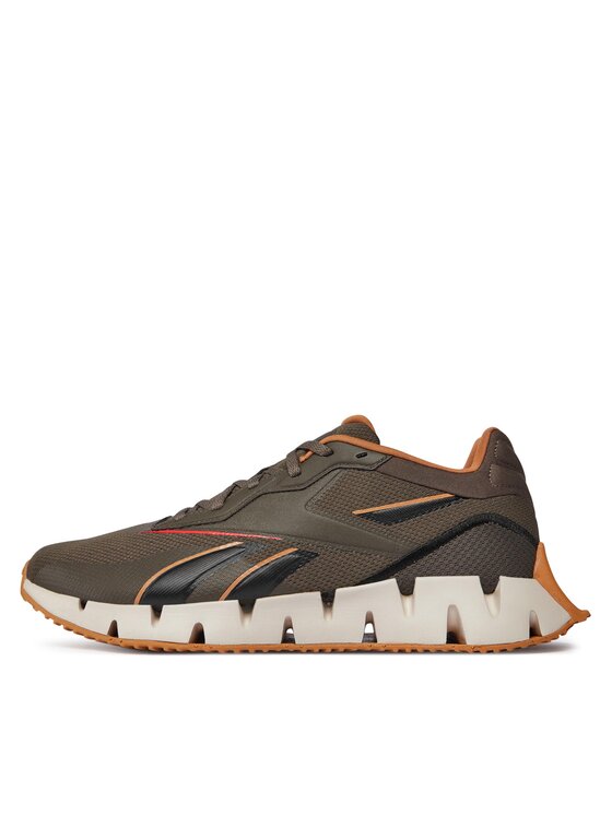 Reebok Reebok Buty do biegania Zig Dynamica 4 IE4648 Brązowy