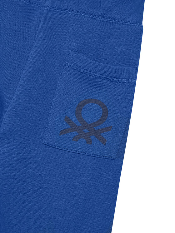 United Colors Of Benetton United Colors Of Benetton Teplákové kalhoty 3J68CF058 Modrá Regular Fit