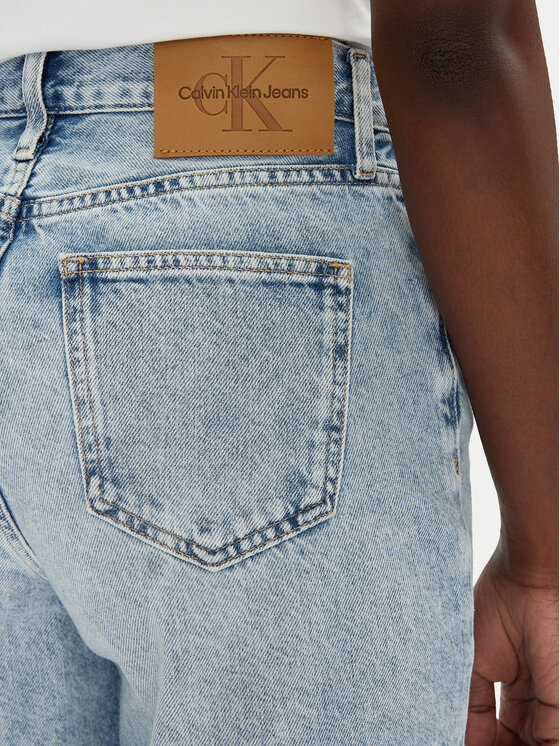 Calvin Klein Jeans Calvin Klein Jeans Džínové šortky J20J225155 Modrá Relaxed Fit