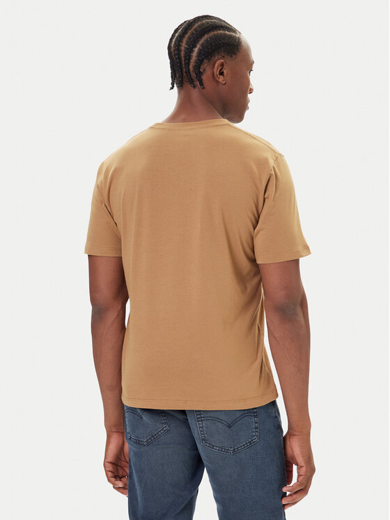 Pepe Jeans Pepe Jeans Póló Eggo N PM509979 Bézs Regular Fit