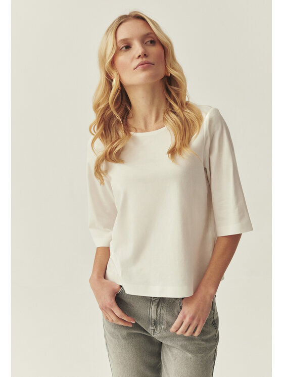 TATUUM Tatuum Blúzka KERO Biela Loose Fit