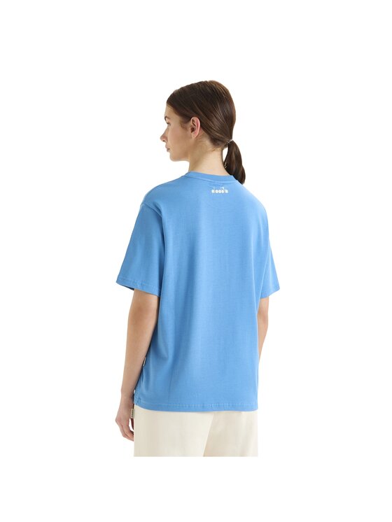 Diadora Diadora T-Shirt SS G.D. 1984 (226) Niebieski Regular Fit