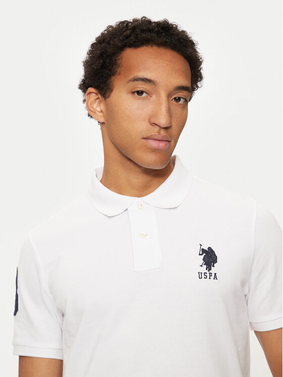 U.S. Polo Assn. U.S. Polo Assn. Polo MUP3313 Bianco Regular Fit