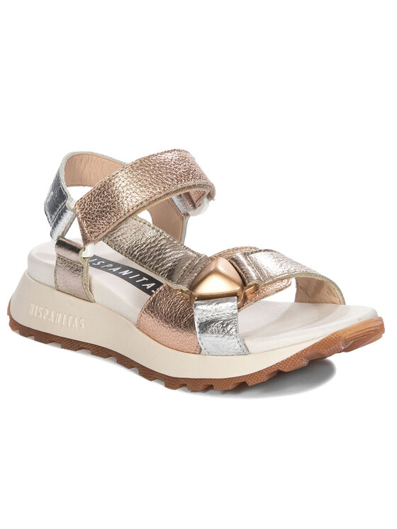 Damskie Sandały Hispanitas, Rozmiar 39, Srebrne, Maui CHV253896