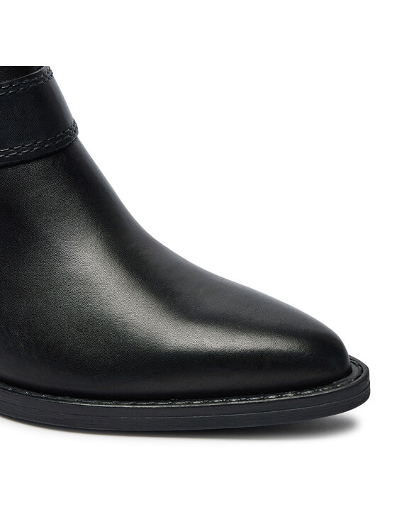 Tamaris Tamaris Kovbojská obuv 1-25705-43 Černá