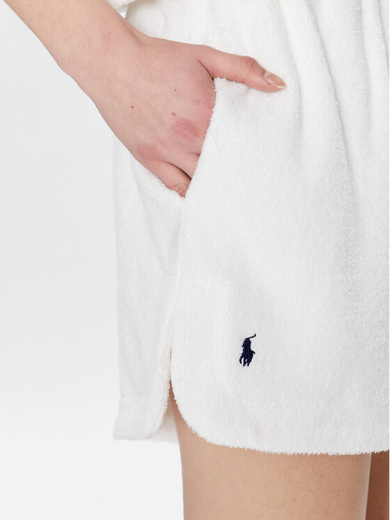 Polo Ralph Lauren Polo Ralph Lauren Súprava polotričko a šortky 21256375 Biela Relaxed Fit
