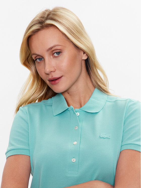 Lacoste Lacoste Поло PF5462 Голубий Regular Fit