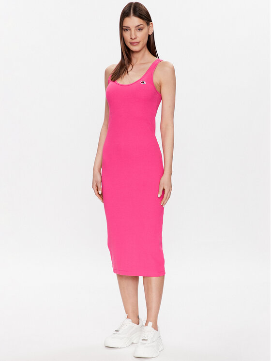 Champion Champion Kleid für den Alltag 116064 Rosa Slim Fit