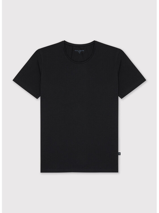 Pako Lorente Pako Lorente T-Shirt P000B-TX-007 Czarny Regular Fit