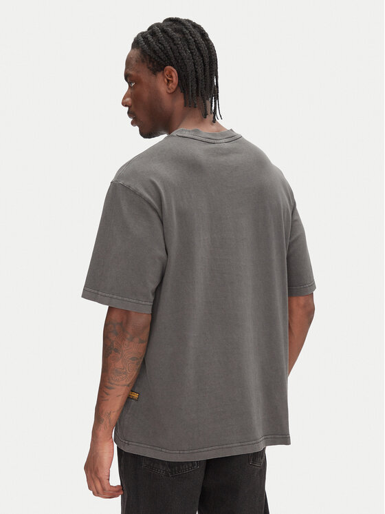 G-Star Raw G-Star Raw Majica Overdyed D24780-C756 Črna Boxy Fit