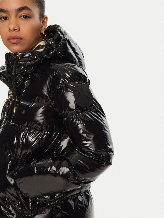 PINKO PINKO Winterjacke Eleodoro 101597 A11K Schwarz Regular Fit