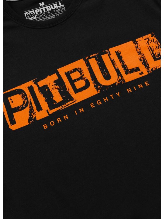 PITBULL PITBULL T-Shirt BLACKY Czarny Regular Fit