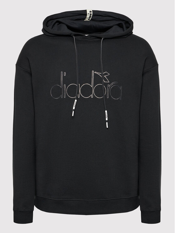 Diadora Diadora Bluza Hd 502.177859 Czarny Regular Fit