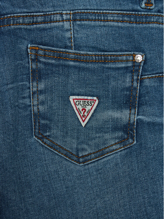 Guess Guess Jeansy J3YA16 D4CA0 Niebieski Skinny Fit