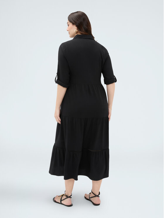 Fiorella Rubino Fiorella Rubino Abito da sera 7077T001757N033 Nero Regular Fit
