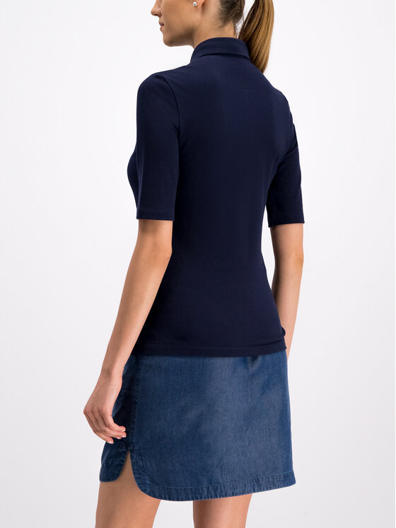 Lacoste Lacoste Polo marškinėliai PF7844 Tamsiai mėlyna Slim Fit