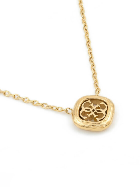 Guess Guess Naszyjnik JUBN06 150JW Złoty