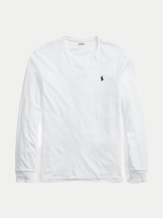 Polo Ralph Lauren Polo Ralph Lauren Longsleeve Classics 710671468004 Bianco Custom Slim Fit