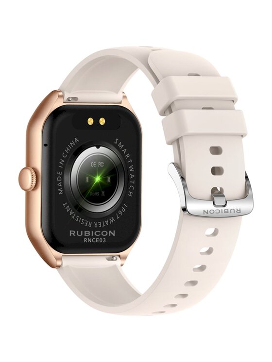 Rubicon Rubicon Smartwatch SMARUB206 Różowe złoto