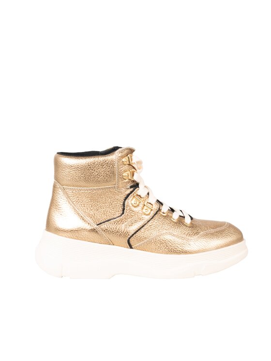 Geox Geox Sneakersy D04HZB000CF Złoty
