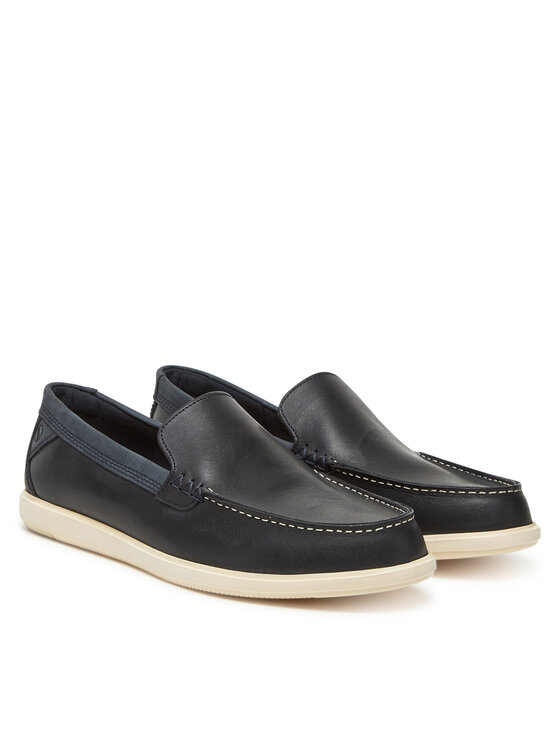 Clarks Clarks Мокасини Bratton Loafer 26181278 Cиній