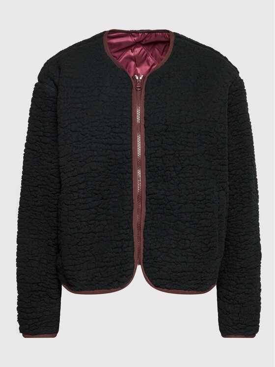 Giacca top converse bordeaux