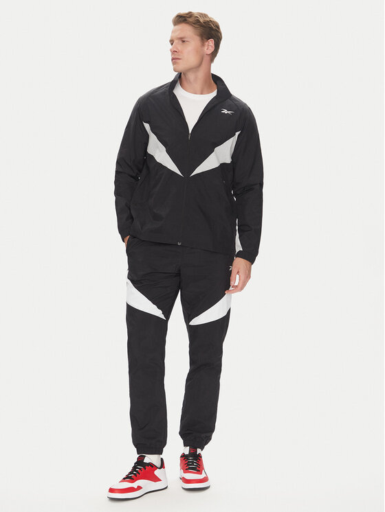 Reebok Reebok Bluză 100223959 Negru Relaxed Fit