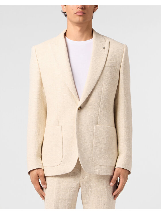 PHILIPP PLEIN PHILIPP PLEIN Sako 30739 Biela Regular Fit