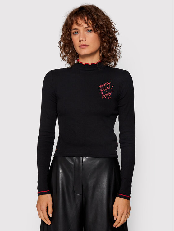 Blusa Artemisa 21WWTK21 Nero Slim Fit