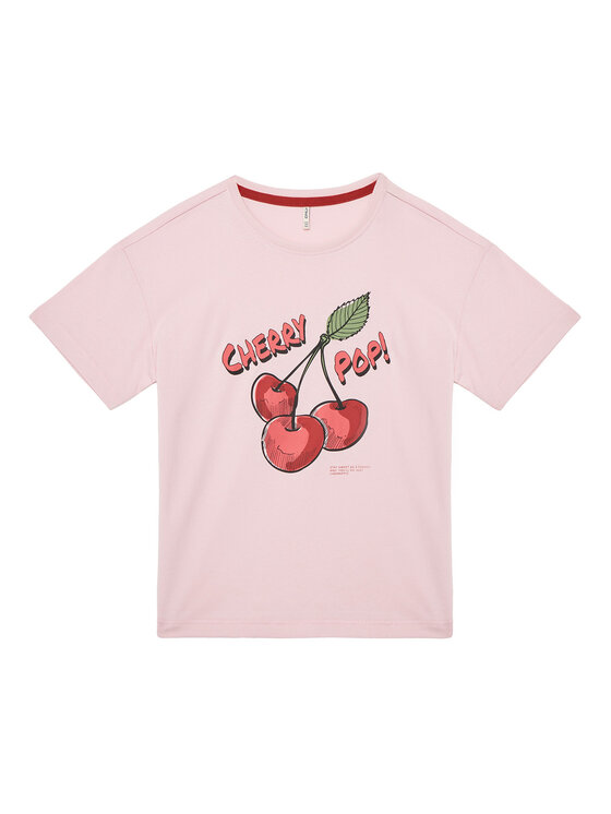 Kids ONLY Kids ONLY T-Shirt Charlotte 15354278 Růžová Loose Fit