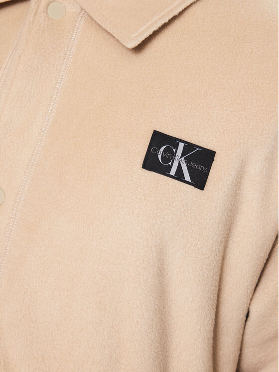 Calvin Klein Jeans Calvin Klein Jeans Πουκαμισοτζάκετ J30J323704 Μπεζ Regular Fit