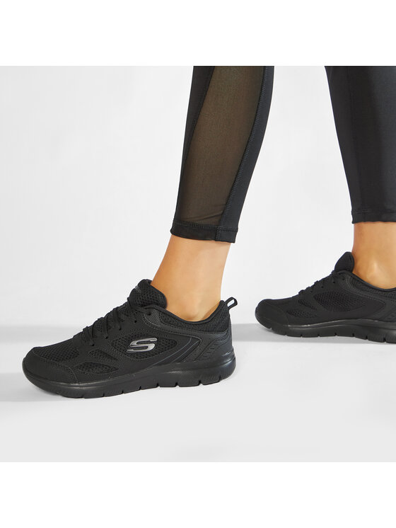Skechers Skechers Снікерcи Suited 12982/BBK Чорний
