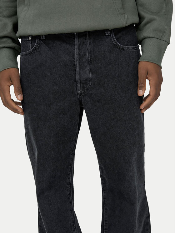 Only & Sons Only & Sons Traperice Fade 22026778 Crna Loose Fit
