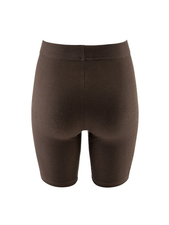 La Mania La Mania Szorty sportowe LIMI 3 Brązowy Classic Fit