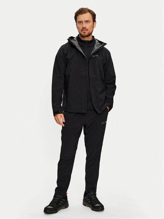 Marmot Marmot Kurtka przeciwdeszczowa PreCip Eco Pro M15884 Czarny Regular Fit