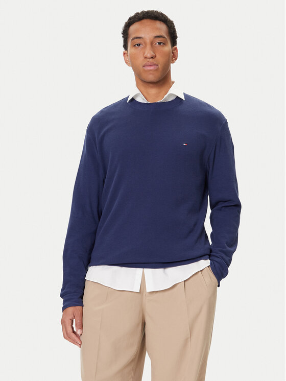 Tommy Hilfiger Tommy Hilfiger Pulóver UM0UM03620 Kék Regular Fit