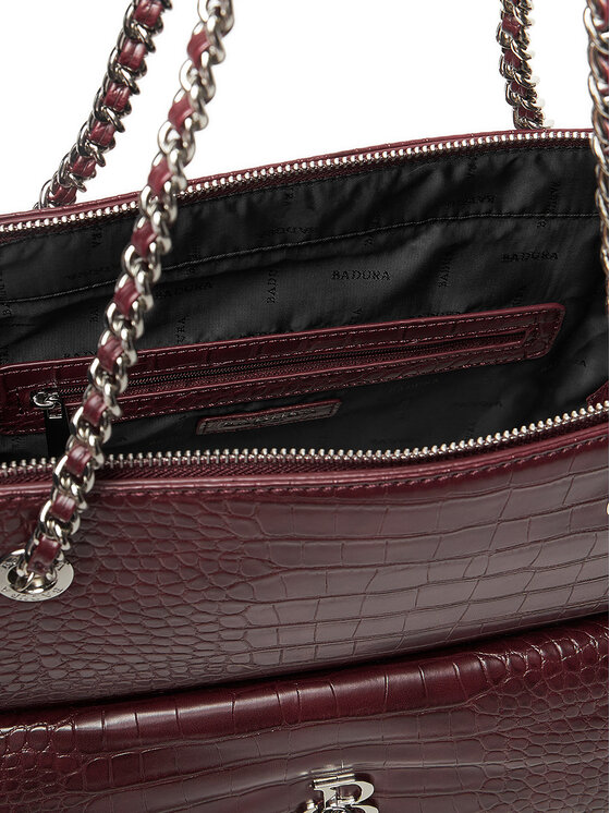 Badura Badura Handtasche C-ALANA-LDA7976 Dunkelrot