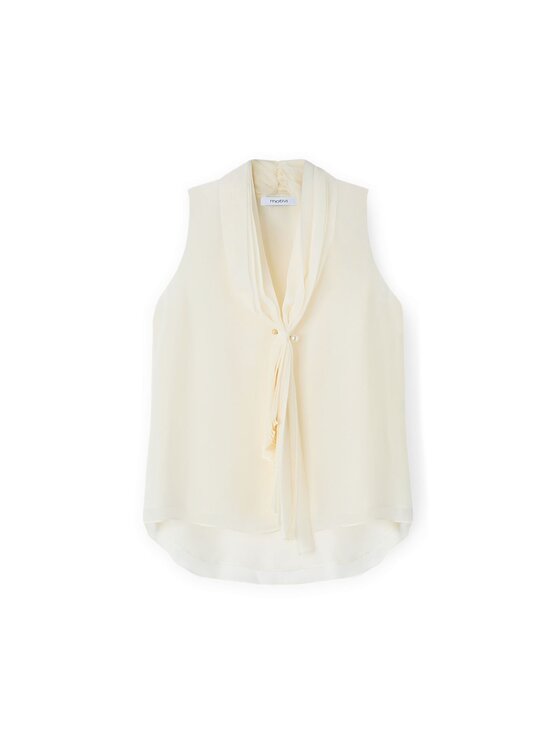 Motivi Motivi Blusa 2778W000703N011 Bianco Regular Fit