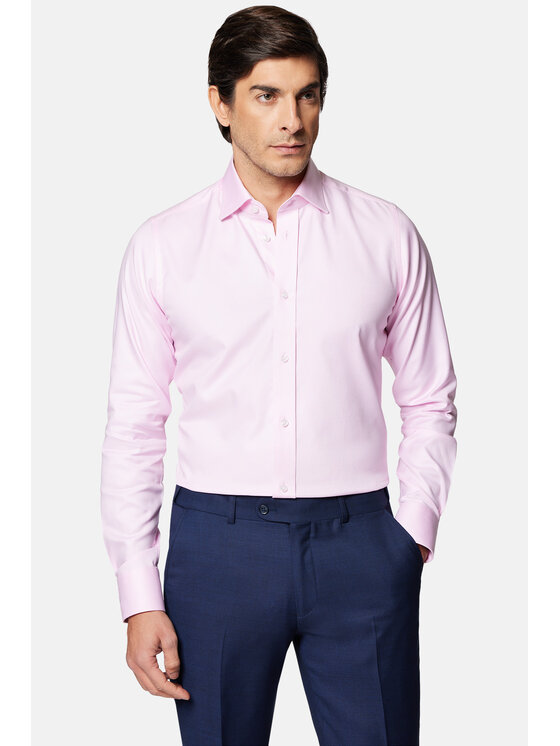 Lancerto Lancerto Koszula Dorothy KO073124000005 Różowy Slim Fit