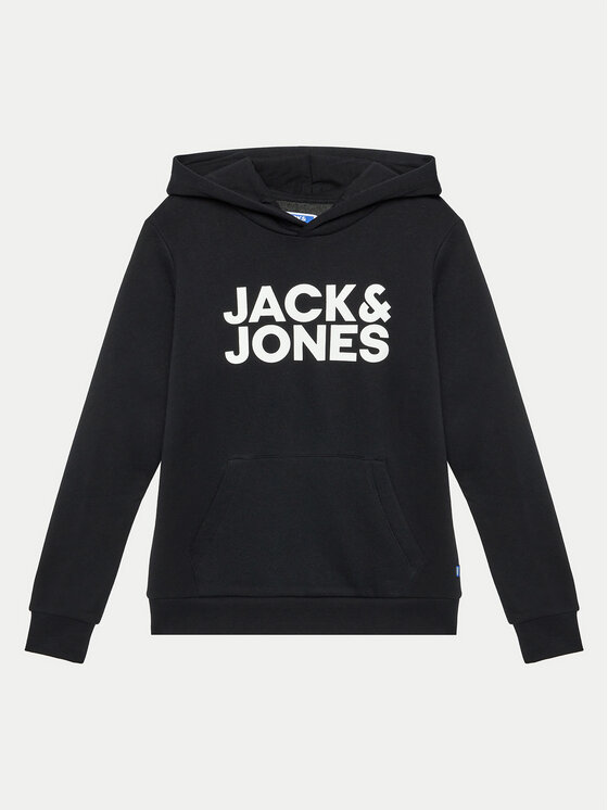 Jack&Jones Junior Jack&Jones Junior Jopa Corp Logo 12152841 Črna Regular Fit