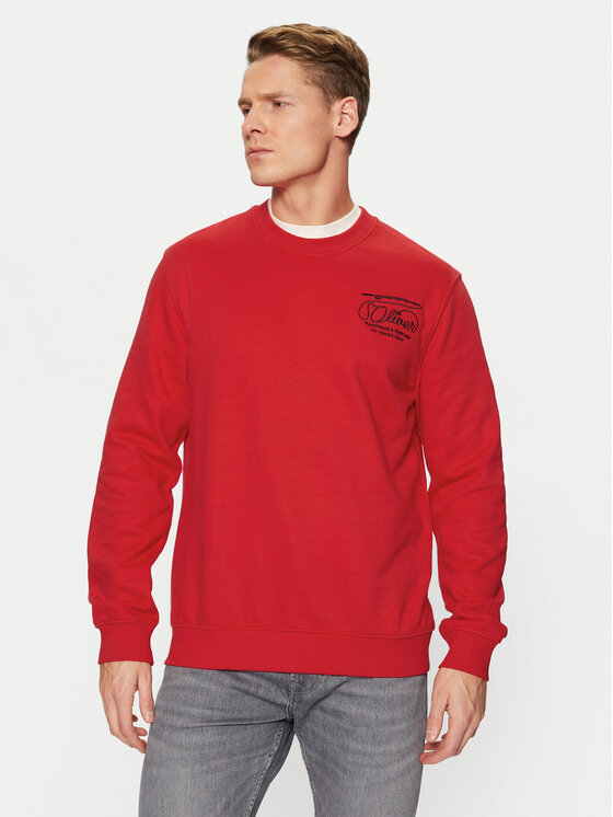 s.Oliver s.Oliver Суитшърт 2153489 Червен Regular Fit