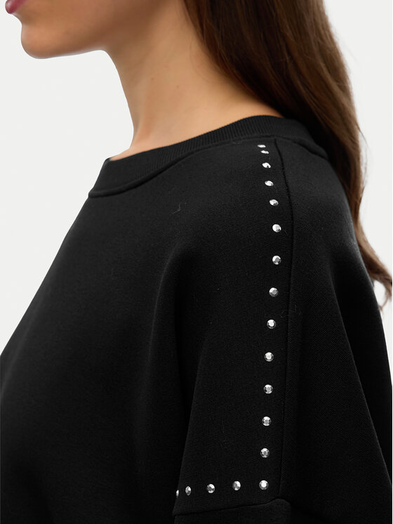 Vero Moda Vero Moda Bluza Lotte 10333544 Czarny Regular Fit