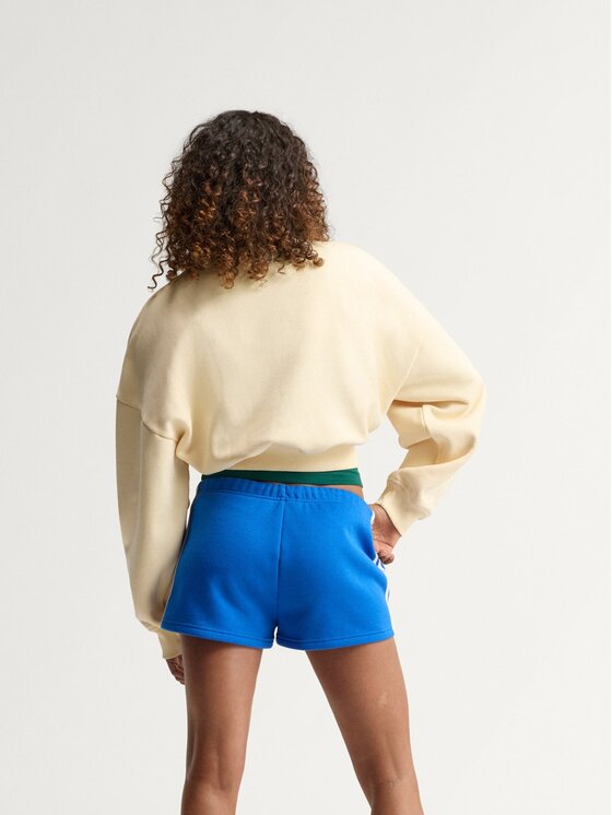 adidas adidas Bluza 172472 Kremowy Loose Fit