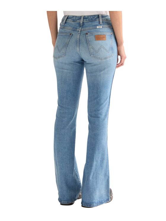 Wrangler Wrangler Jeansy 112378170 Niebieski Bootcut Fit